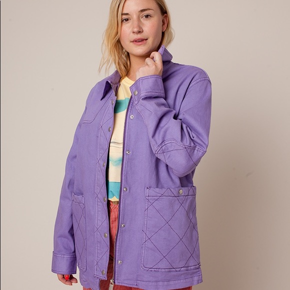 Rachel Antonoff Lizzie Shirt Jacket - Picture 3 of 4